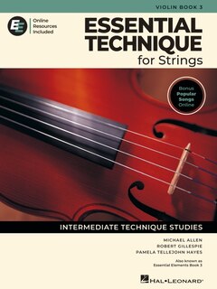 Front cover_Essential Technique for Strings - Violin Book 3 with Online Resources