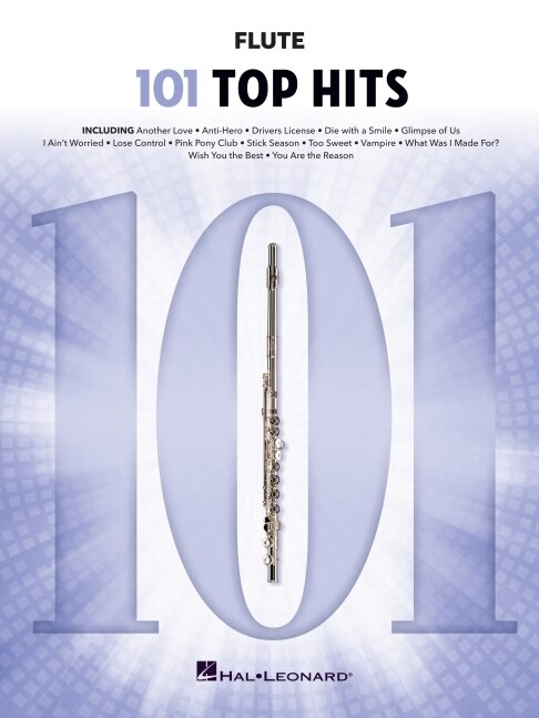 Front cover_101 Top Hits for Flute