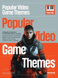 Couverture_Popular Video Game Themes for Piano Solo: 24 Iconic Melodies from 22 Beloved Games
