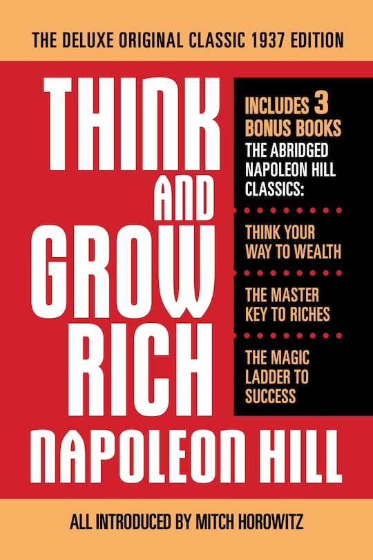 Couverture_Think and Grow Rich The Deluxe Original Classic 1937 Edition and More