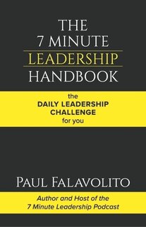 Front cover_The 7 Minute Leadership Handbook