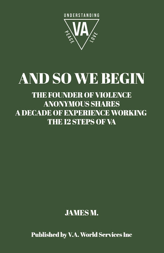 Front cover_And So We Begin