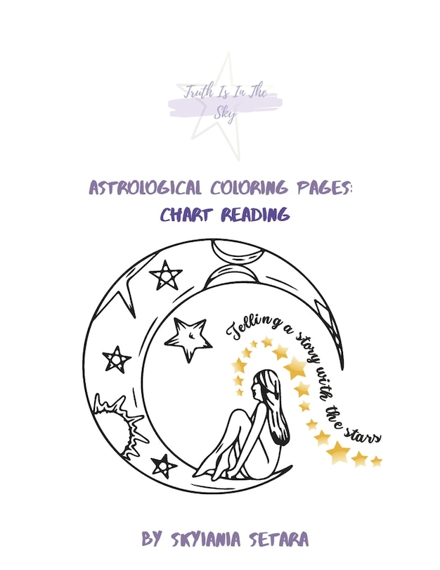 Couverture_Astrological Coloring Pages: Chart Reading
