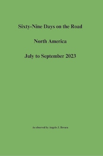 Front cover_Sixty-Nine Days on the Road  North America  July to September 2023