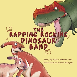 Front cover_The Rapping Rocking Dinosaur Band