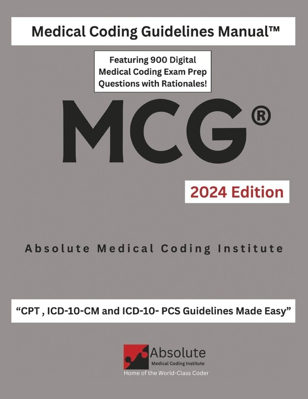 THE 2024 AMCI MCG™ MANUAL