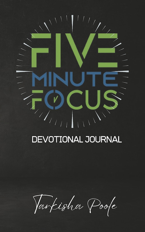 Front cover_Five-Minute Focus Devotional Journal
