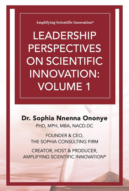 Couverture_Leadership Perspectives on Scientific Innovation: Volume 1