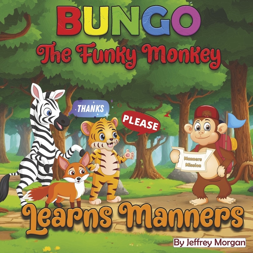 Front cover_Bungo The Funky Monkey Learns Manners