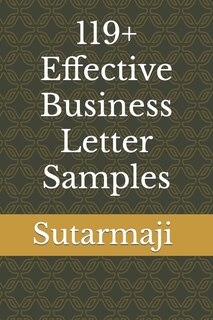 Front cover_119+ Effective Business Letter Samples