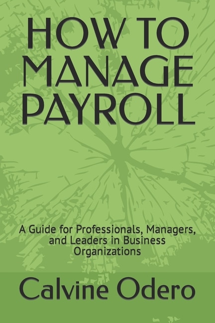 Front cover_How to Manage Payroll