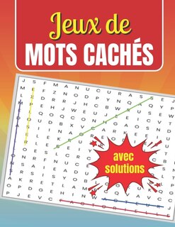 Front cover_Jeux de Mots cachés avec solutions
