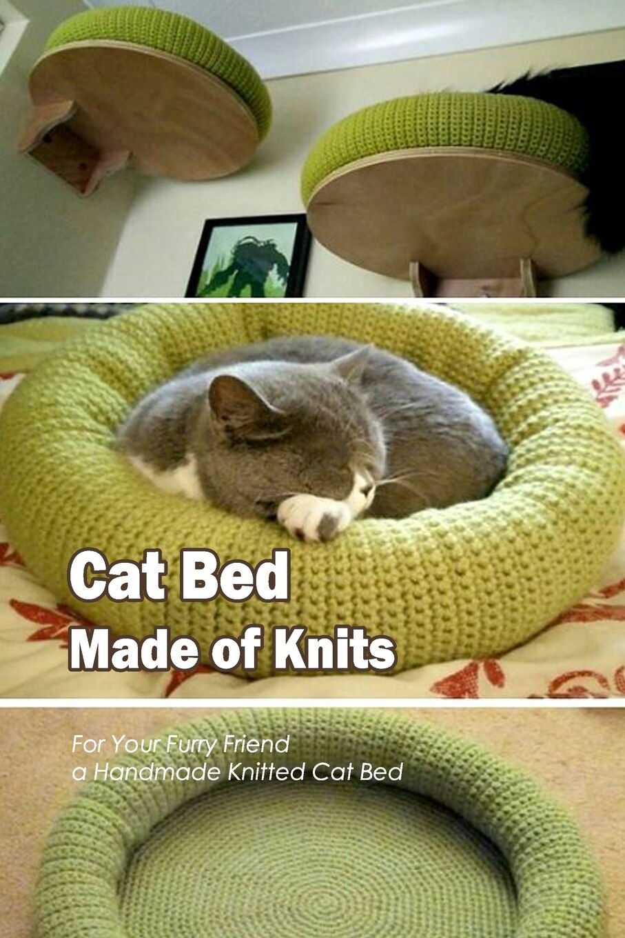Knitted cat nest deals