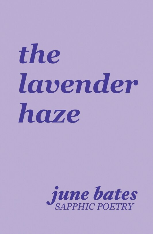 Front cover_The lavender haze