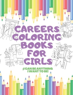 Couverture_Careers Coloring Book for girls