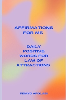 Front cover_Affirmations for Me