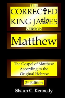 Front cover_The Corrected King James Version Matthew