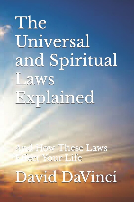 Front cover_The Universal and Spiritual Laws Explained