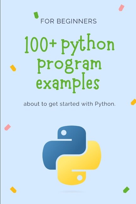 Front cover_100+ python program examples