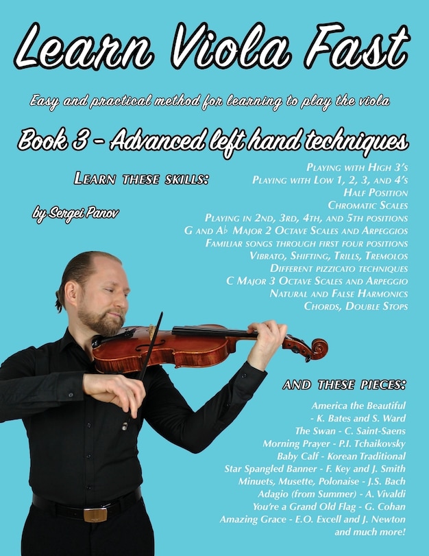 Front cover_Learn Viola Fast Book 3