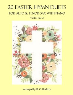Front cover_20 Easter Hymn Duets for Alto & Tenor Sax with Piano