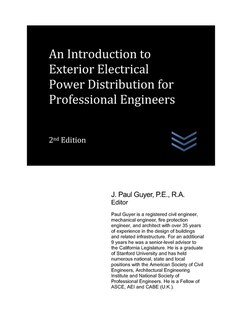 Couverture_An Introduction to Exterior Electrical Power Distribution for Professional Engineers