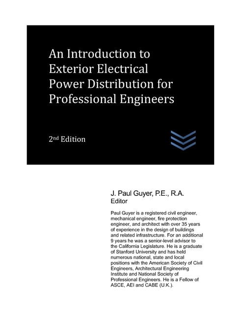 Couverture_An Introduction to Exterior Electrical Power Distribution for Professional Engineers