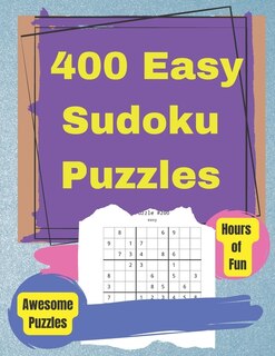 Front cover_Easy Sudoku Puzzle Book