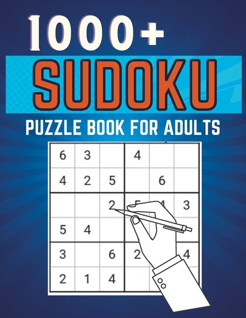Couverture_1000+ Sudoku Puzzle Book For Adults