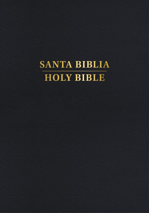 Couverture_RVR 1960/KJV Biblia bilingüe tamaño personal, negro tapa dura (Edición 2024)
