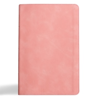 Front cover_CSB Thinline Bible, Blush Pink LeatherTouch