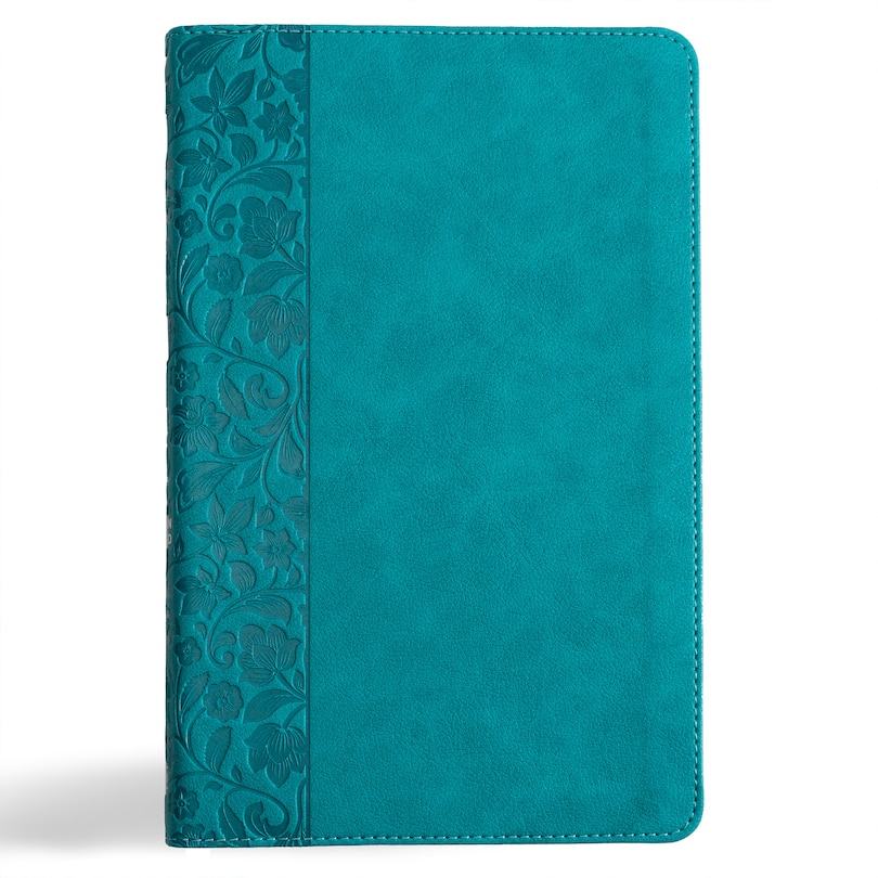 Couverture_CSB Thinline Bible, Teal LeatherTouch