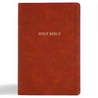 Front cover_KJV Giant Print Reference Bible, Burnt Sienna LeatherTouch