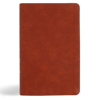 Couverture_NASB Single-Column Personal Size Bible, Burnt Sienna LeatherTouch