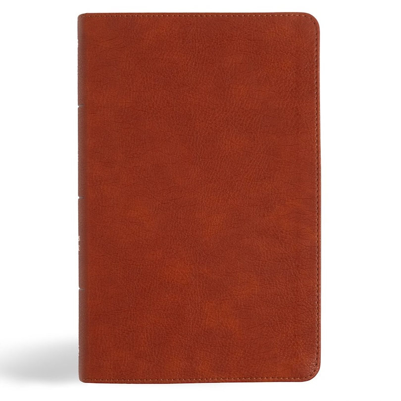 Couverture_NASB Single-Column Personal Size Bible, Burnt Sienna LeatherTouch