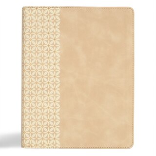 Couverture_CSB Notetaking Bible, Expanded Reference Edition, Cream SuedeSoft LeatherTouch