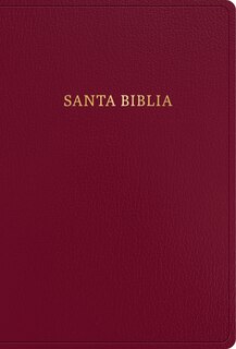 Front cover_Rvr 1960 Biblia Letra Súper Gigante, Borgoña Imitación Piel Con Índice (Edición 2023)