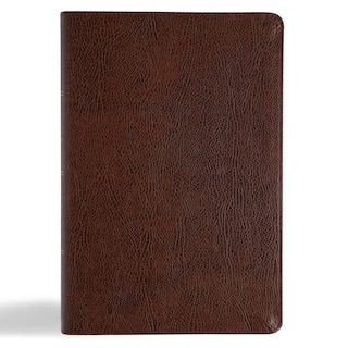 Front cover_CSB Oswald Chambers Bible, Brown Bonded Leather