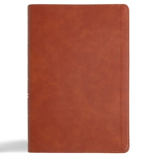 Front cover_CSB Giant Print Reference Bible, Digital Study Edition, Burnt Sienna LeatherTouch