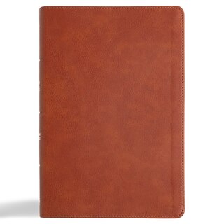 Couverture_CSB Giant Print Reference Bible, Digital Study Edition, Burnt Sienna LeatherTouch, Indexed