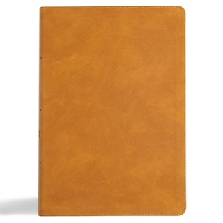 Couverture_CSB Super Giant Print Reference Bible, Digital Study Edition, Camel SuedeSoft LeatherTouch, Indexed