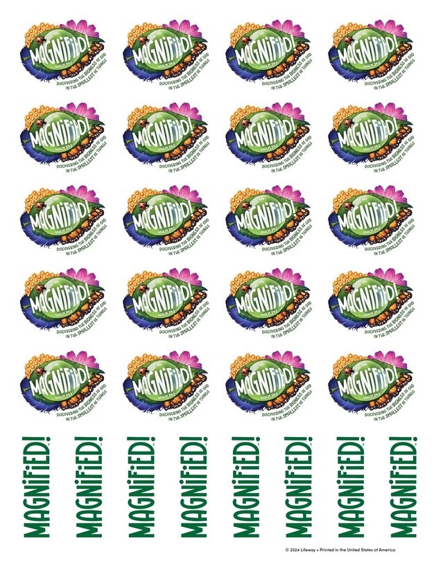 Couverture_VBS 2025 Logo Stickers (Package of 10 Sheets)
