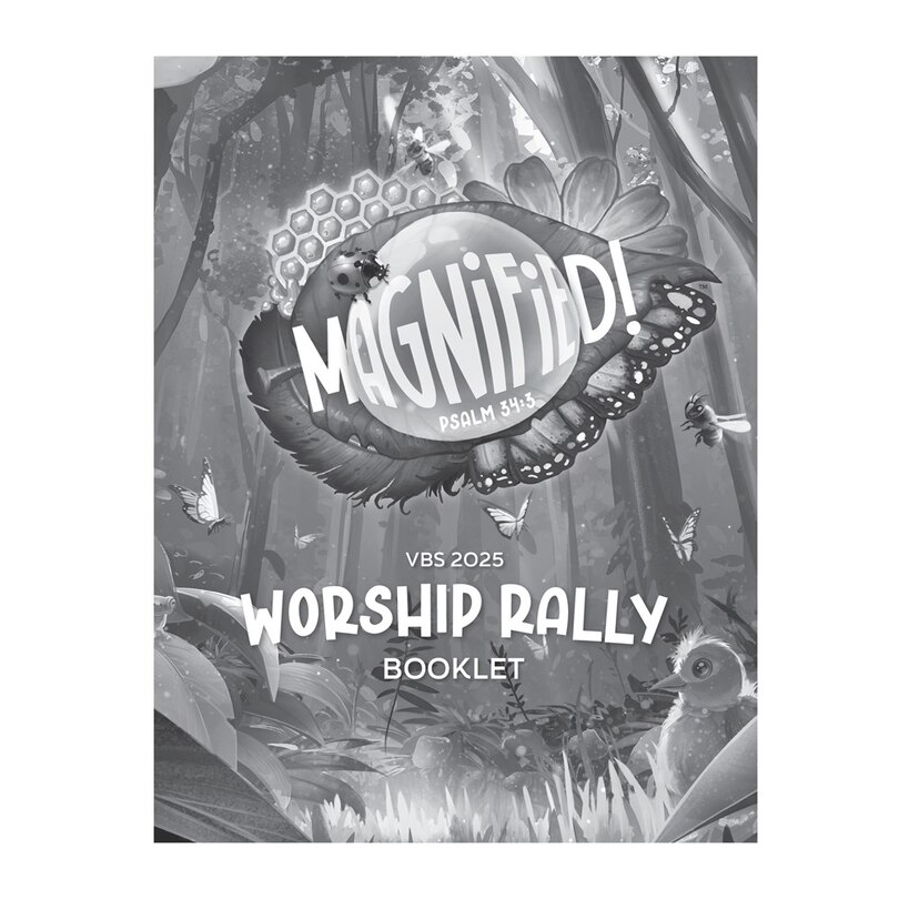 Front cover_VBS 2025 Worship Rally Booklet (Package of 25)