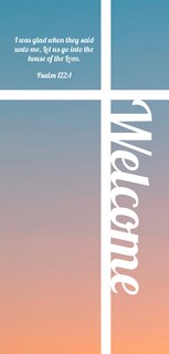 Front cover_Guest Welcome Card: I Was Glad (Package of 50)
