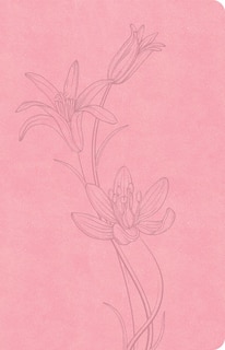 Front cover_CSB Thinline Bible, Value Edition, Soft Pink LeatherTouch