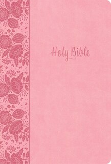 Front cover_KJV Large Print Thinline Bible, Value Edition, Soft Pink LeatherTouch