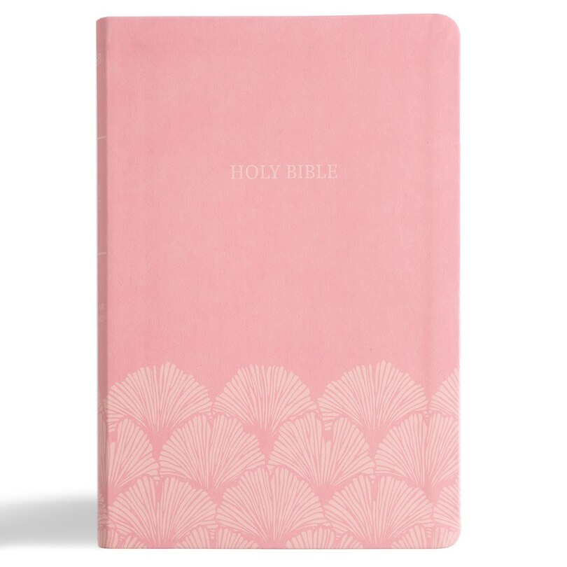 Couverture_NASB Large Print Thinline Bible, Value Edition, Soft Pink LeatherTouch