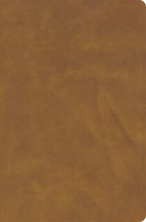 Front cover_NASB Large Print Thinline Bible, Holman Handcrafted Collection, Marbled Chestnut Premium Calfskin
