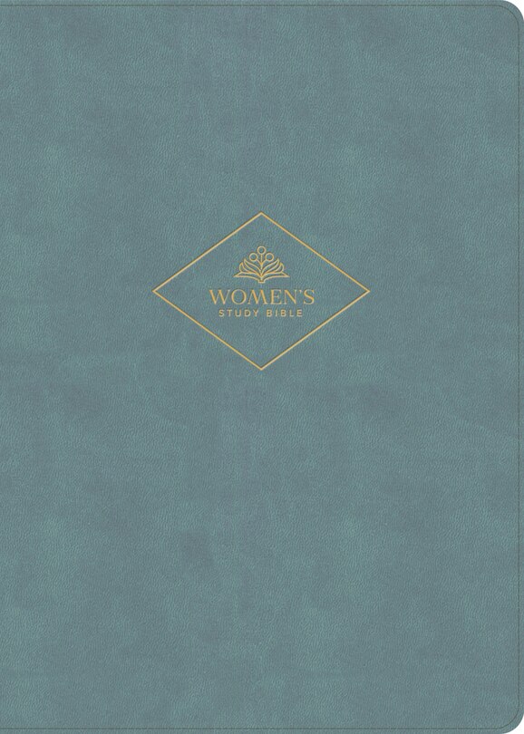 Front cover_CSB Women's Study Bible, Earthen Teal SuedeSoft LeatherTouch, Indexed