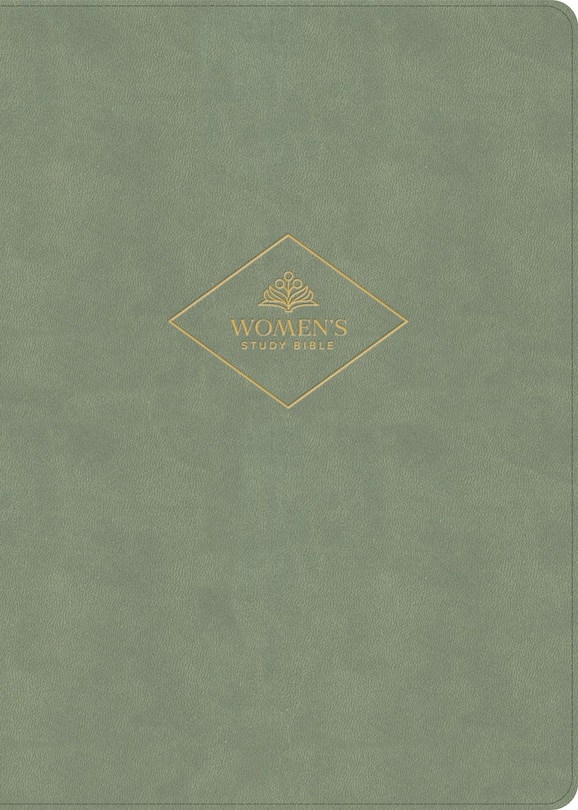 Couverture_CSB Women's Study Bible, Sage SuedeSoft LeatherTouch, Indexed